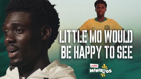 From Croydon to the Socceroos Mohamed Toure's Grassroots Journey brought to you by Coles MiniRoos