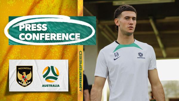 Alessandro Circati motivated by Jakarta atmosphere | Press Conference | Indonesia v Australia
