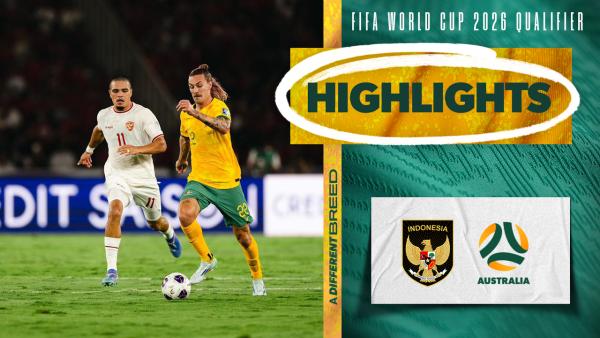 Indonesia v Australia | Quick Highlights | FIFA World Cup 2026 AFC Third Round Qualifiers