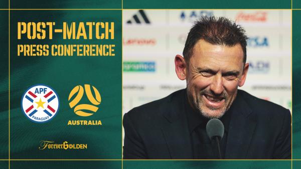Tony Popovic reacts to Paraguay draw as Socceroos reach FIFA World Cup knockouts | Press Conference