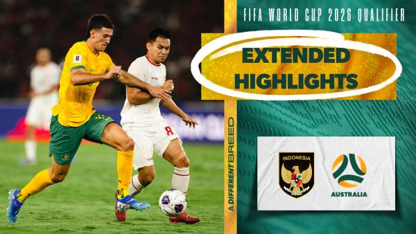 Indonesia v Australia | Extended Highlights | FIFA World Cup 2026 AFC Third Round Qualifiers