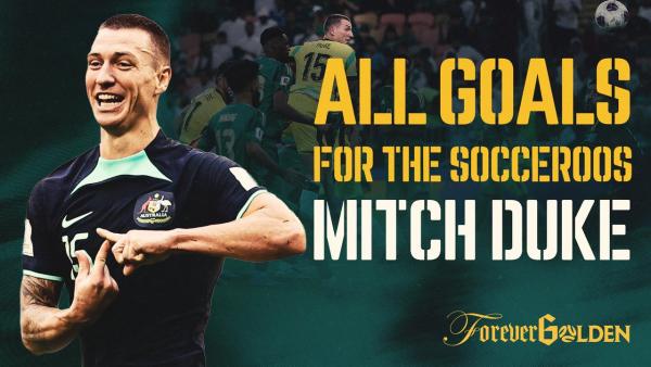 Thanks Dukey! All of Mitch Duke's CommBank Socceroos goals