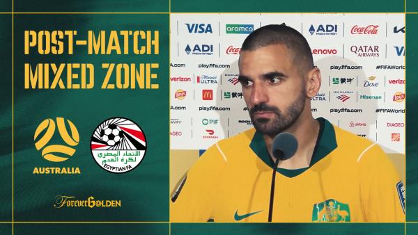 Aziz Behich reacts to Egypt heartbreak, Socceroos pride & FIFA World Cup legacy | Mixed Zone