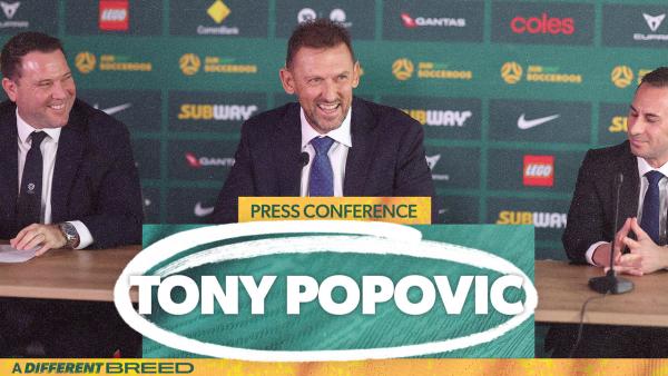 Full Press Conference: Tony Popovic appointed Subway Socceroos head coach