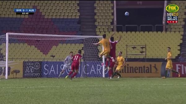 Late penalty makes it 1-1