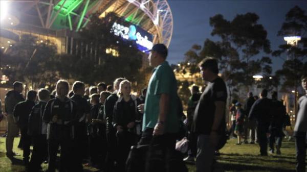 Socceroos farewell Australia