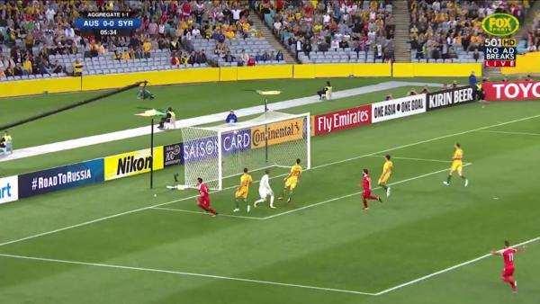 Syria strikes first against the Socceroos