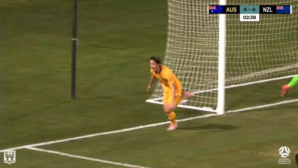 Goals: Australia U-23's 1-1 New Zealand U23's
