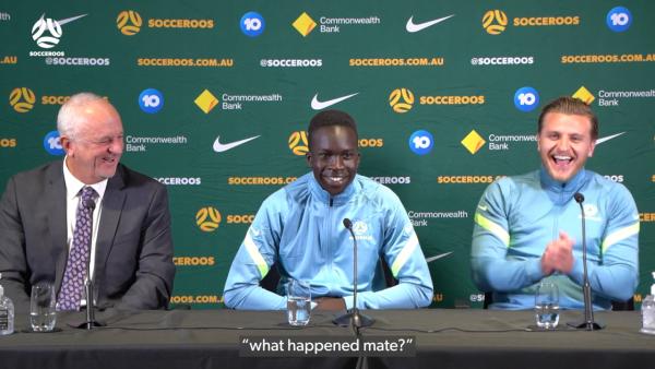 Garang Kuol: "I was like, what happened mate?"