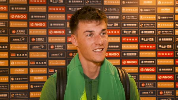 Ajdin Hrustic on performance against Chinese Taipei