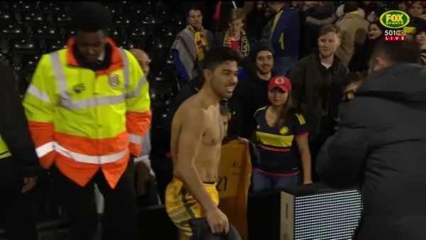 Massimo Luongo stars against Colombia