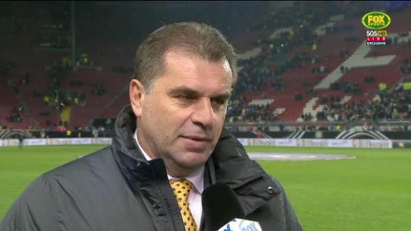 Ange ecstatic after valiant Socceroos display
