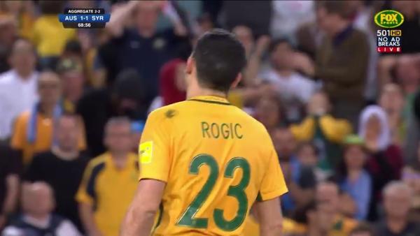Rogic comes close