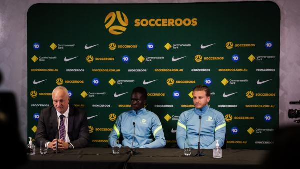 September Squad Announcement Press Conference: Graham Arnold, Garang Kuol & Jason Cummings 