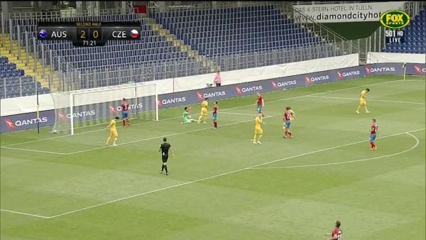Leckie grabs a double