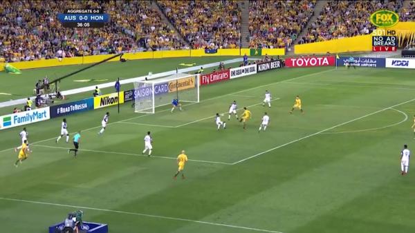 Rogic comes close