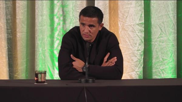 Press Conference: Tim Cahill retires from the Socceroos