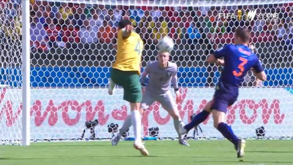 Tim Cahill's stunning volley v Netherlands at FIFA World Cup 2014