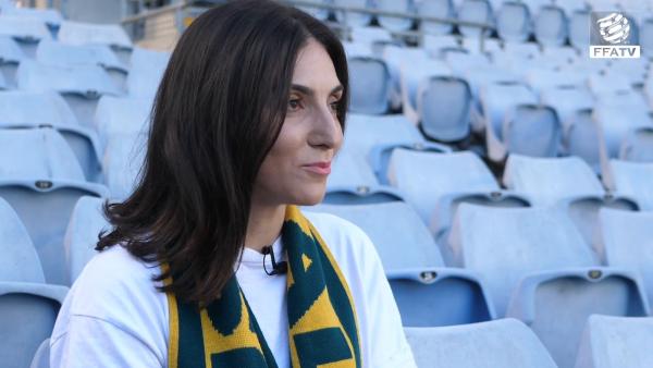 Socceroos fans on the Honduras play-off