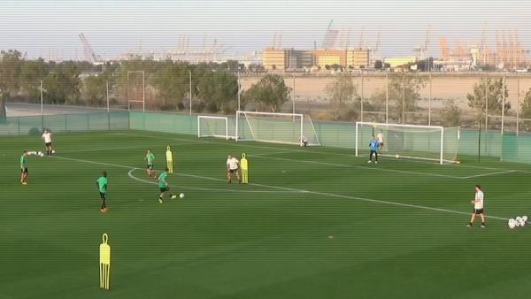 Socceroos Finishing At Training