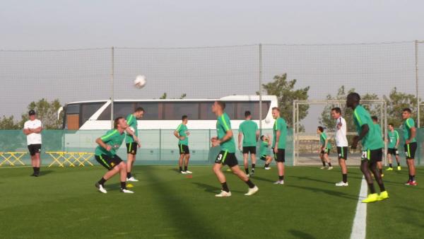 Massimo Luongo & Josh Risdon arrive in camp