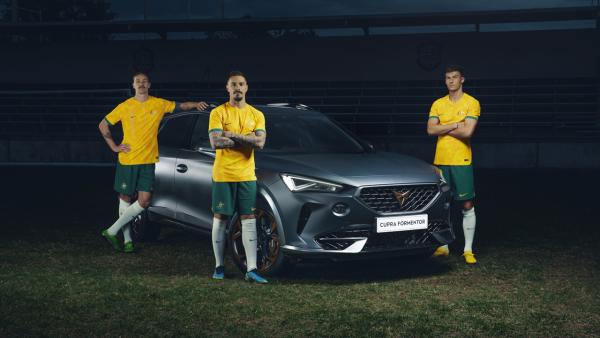 CUPRA Formentor | Official vehicle of the CommBank Matildas & Subway Socceroos