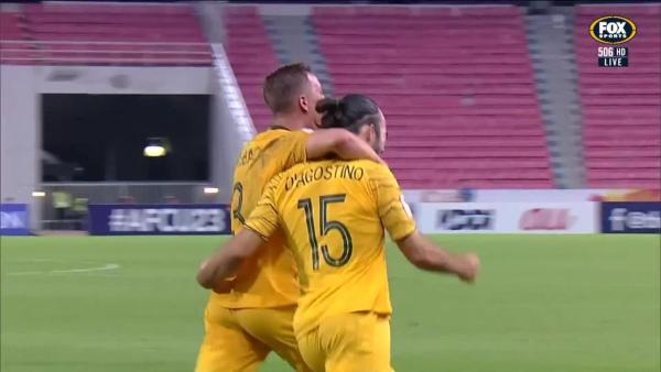 GOAL: D'Agostino - Olyroos lead with some individual brilliance