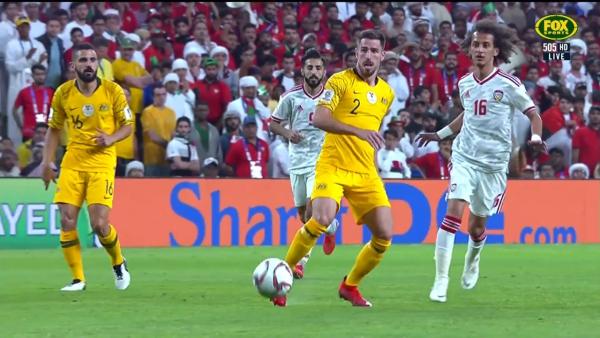 UAE open the scoring against Australia