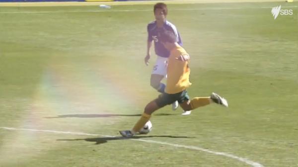Tim Cahill gives Socceroos the lead over Japan at FIFA World Cup 2006
