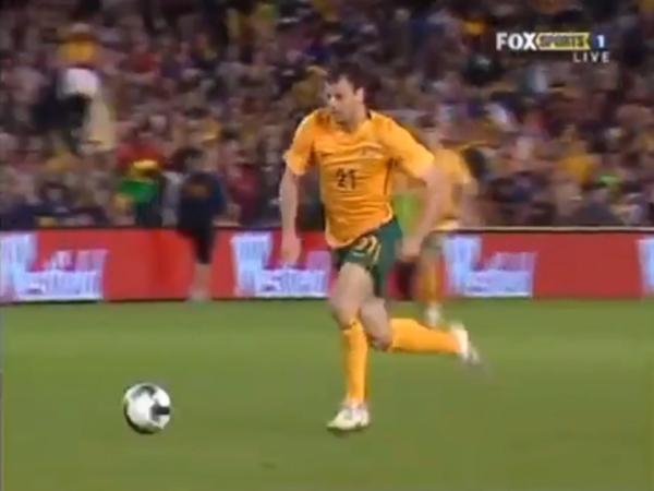 Mile Sterjovski scores winner against Ghana in 2008 friendly match