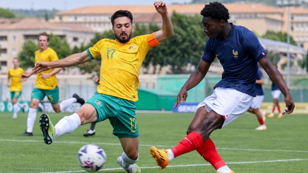 France U21 v Australia U23 | 3rd Place Playoff Highlights | Maurice Revello Tournament