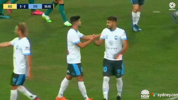 GOAL: Retre - Sky Blues take the lead