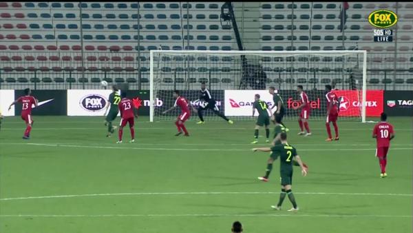 Jackson Irvine makes it five for the Caltex Socceroos