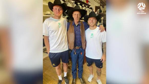 That time Harry and Riley bought cowboy hats