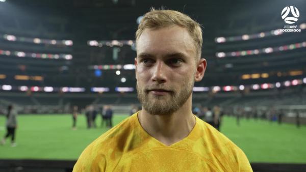 Nathaniel Atkinson | Post-Match Interview | Mexico v Australia