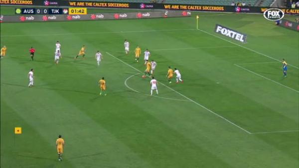 Caltex Socceroos thrash Tajikistan