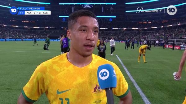 Samuel Silvera: Hopefully more of these caps to come | Interview | Subway Socceroos v Mexico