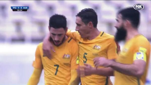 Mat Leckie & Aaron Mooy combine in FIFA World Cup qualifier in 2017
