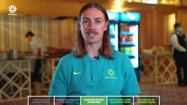 Jackson Irvine chats to the Socceroos Insider ahead of Chinese Taipei match | Interview