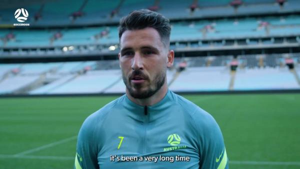Mathew Leckie "buzzing" to be back with the Socceroos 
