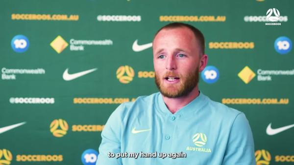 Rhyan Grant arrives in Socceroos camp