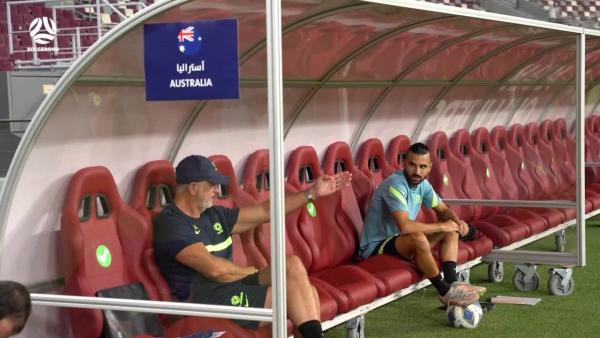 The Socceroos ramp up preparations for China