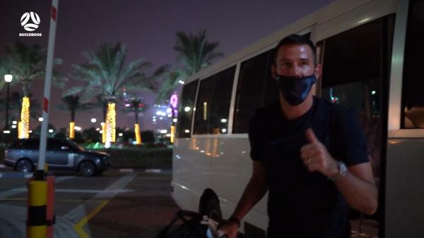 Socceroos arrive in Doha ahead of October Qualifiers