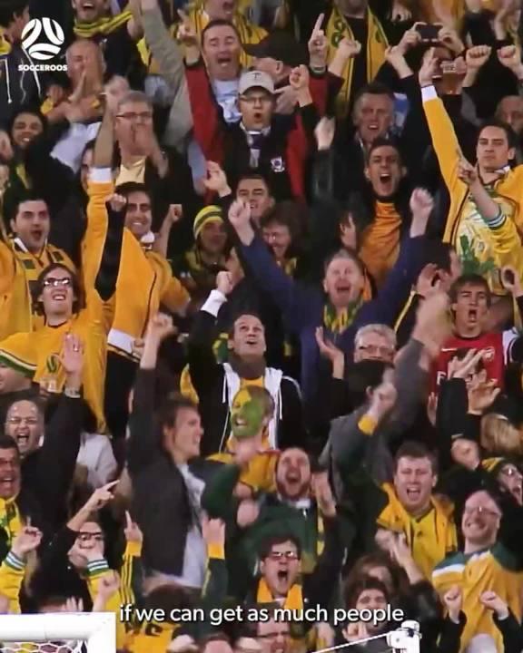 The Socceroos have a message for you! 