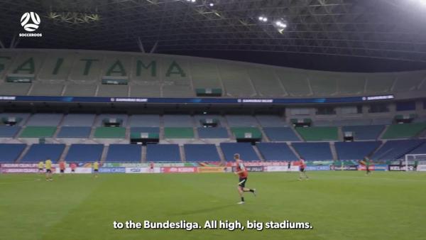 The Socceroos check out Saitama on Matchday -1