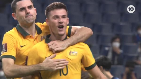 GOAL: Ajdin Hrustic with a stunning goal to level things up
