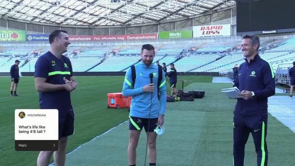 Socceroos Insider Live from training in Sydney 