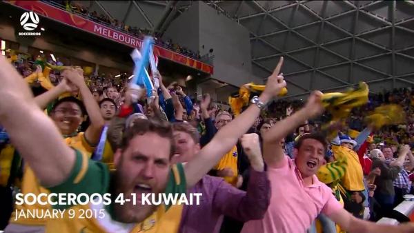 Socceroos' history at Melbourne Rectangular Stadium