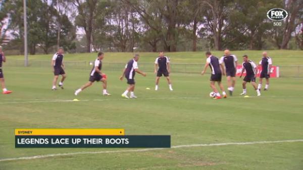 Aussie legends prepare for Liverpool clash
