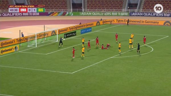 CHANCE: Rogic - Heavy deflection denies Australia their second